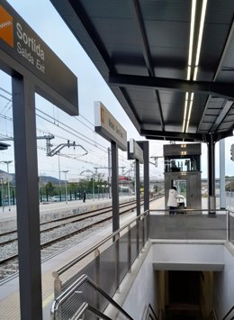 Archivo - Arxiu - Estació de Rodalies de Mollet Sant Fost (Barcelona).