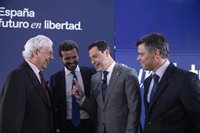 Moreno destaca el "talento colosal" de Vargas Llosa, "buen amigo de Andalucía y gran defensor de la libertad"