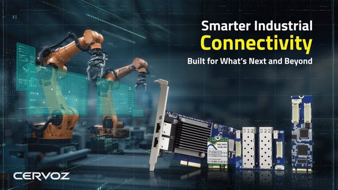 Cervoz delivers future-ready industrial connectivity with compact, high-performance Ethernet and wireless modules--featuring SFP flexibility, multi-GbE throughput, and ultra-low-profile designs built to meet the demands of smart factories, logistics hubs,