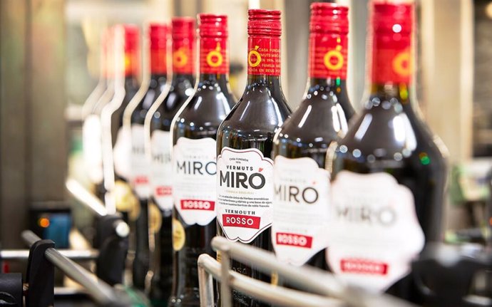 Archivo - Botellas de Miró Vermouth