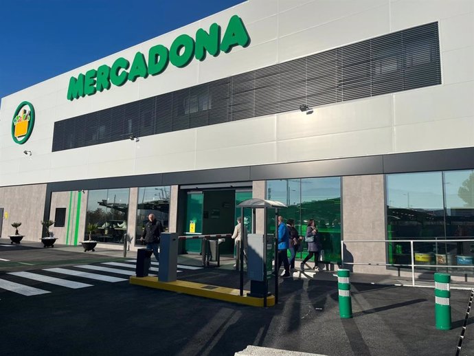 Archivo - Tienda de Mercadona.