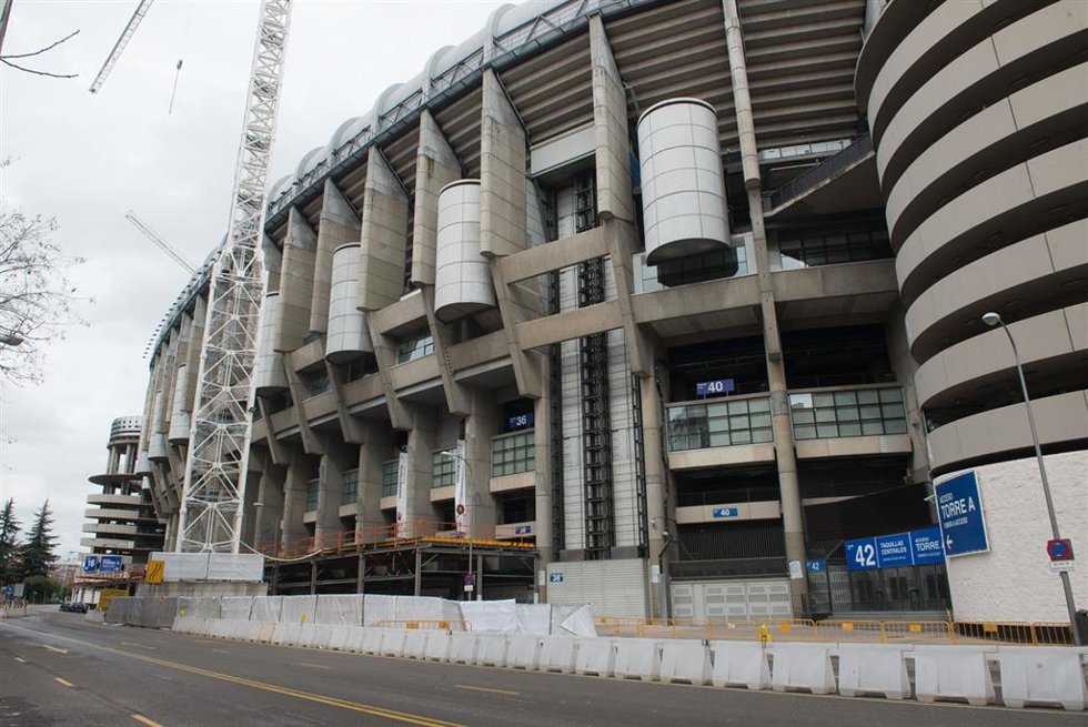 Archivo - Obras Santiago Bernabeú