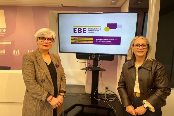 Miren Elgarresta eta Pilar Kaltzada