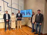 La Iglesia de Torre de Esgueva (Valladolid) expone su 'Monumento de Semana Santa' tras más de 50 años oculto