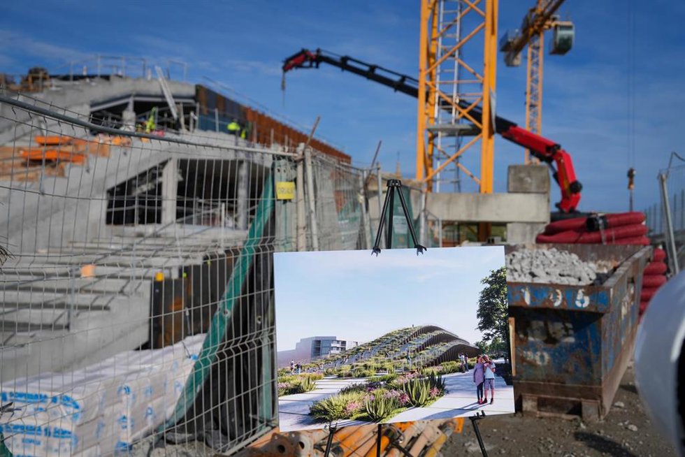 Obras De Construcción Del Goe De San Sebastián, Que Prevé Abrir Sus Puertas En Otoño