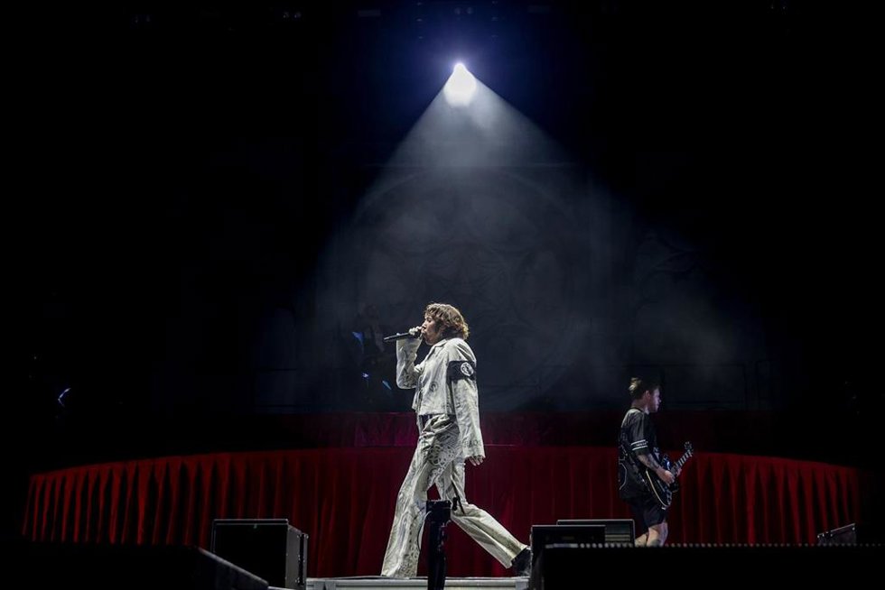 Archivo - El grupo Bring Me the Horizon actúa en el festival Mad Cool 2024
