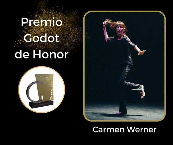 Carmen Werner, coreógrafa, bailarina y directora de Provisional Danza, Premio de Honor.