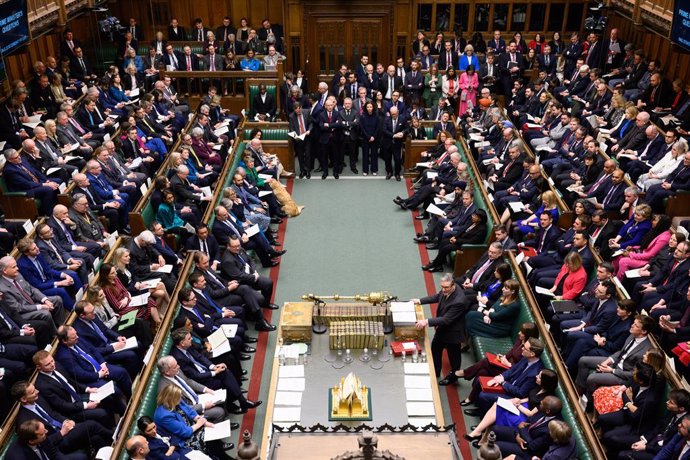 26 March 2025, United Kingdom, London: British Prime Minister Keir Starmer speaks during Prime Minister's Questions in the House of Commons. Photo: -/House Of Commons via PA Media/dpa - ATTENTION: editorial use only and only if the credit mentioned above 