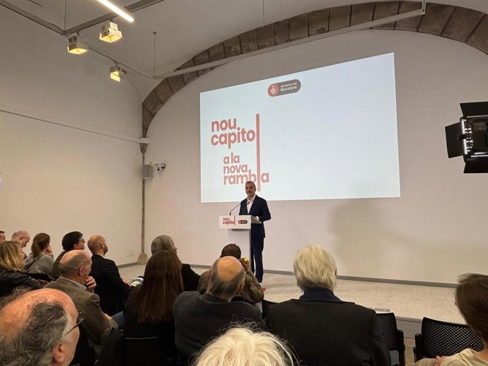 L'alcalde de Barcelona, Jaume Collboni, aquest dilluns