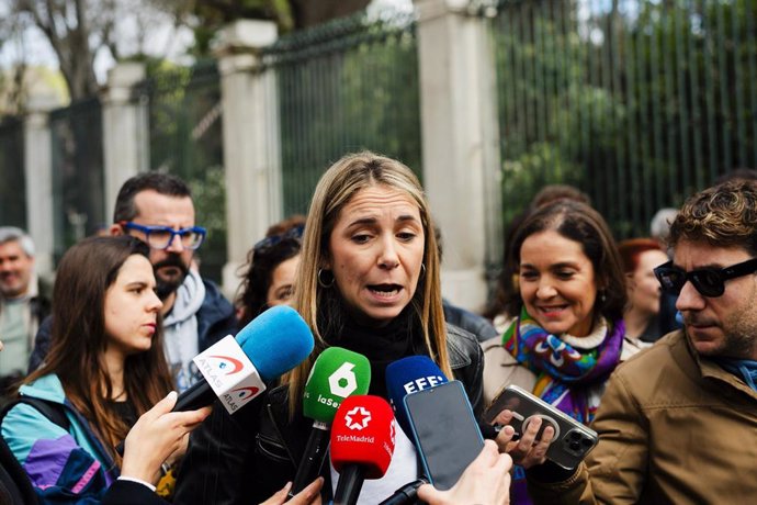 La portavoz del PSOE en la Asamblea de Madrid, Mar Espinar.