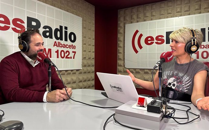 El presidente del PP de C-LM, Paco Núñez, en una entrevista en esRadio.