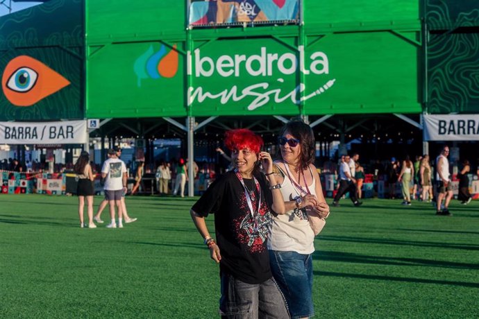 Archivo - Ambiente durante el último día del festival Mad Cool 2024, a 13 de julio de 2024, en Madrid (España). 