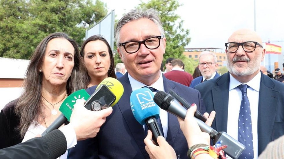 El portavoz de Vox en el Parlamento andaluz, Manuel Gavira