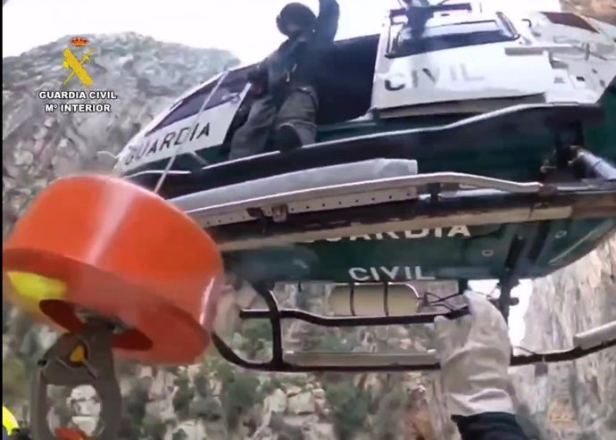 Rescate de la Guardia Civil.