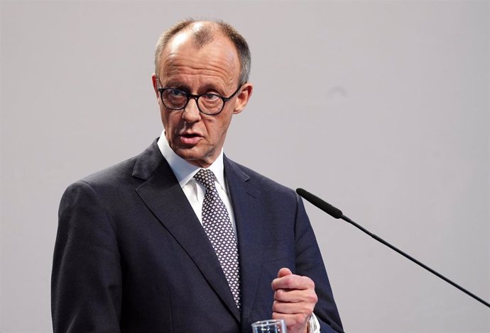 Friedrich Merz, líder de la CDU y candidato a canciller en Alemania