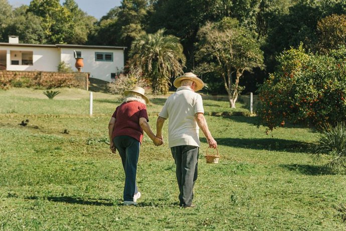Pareja tercera edad