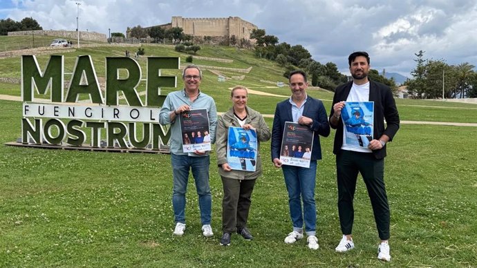 Presentación de la fiesta solidaria para jóvenes en Marenostrum Fuengirola con LOS40 Sessions y Alvama Ice
