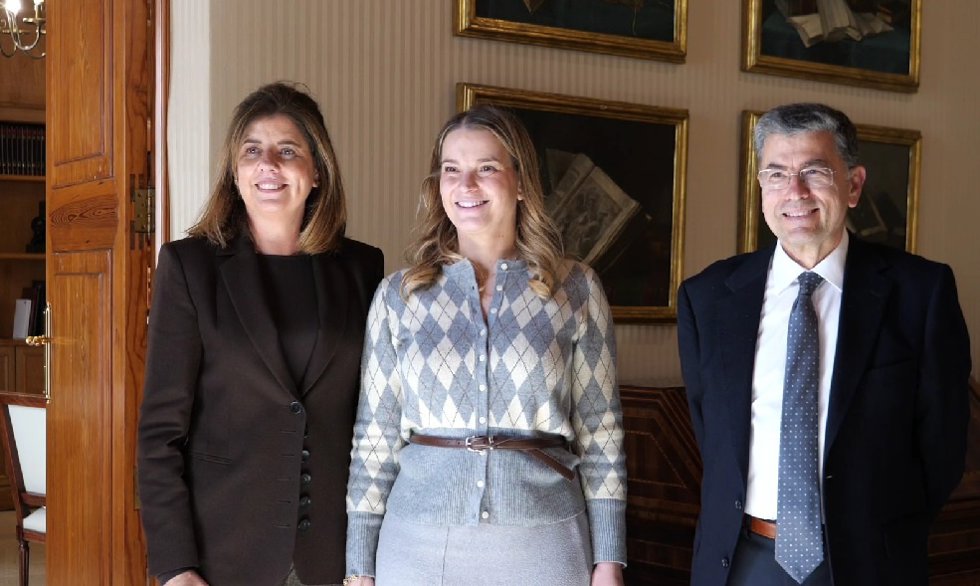 La presidenta del Govern, Marga Prohens, en la audiencia al Tribunal de Cuentas.