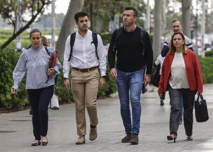 Mompó llega a los juzgados para testificar por la dana
