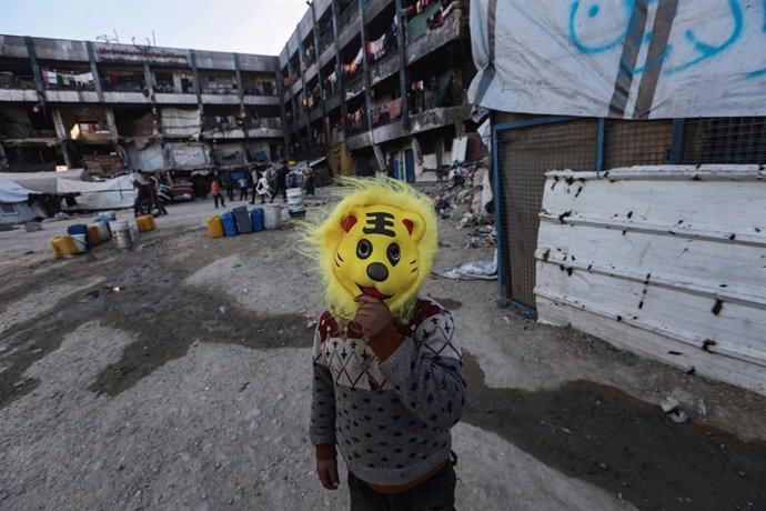 Una escuela en la Franja de Gaza (archivo)