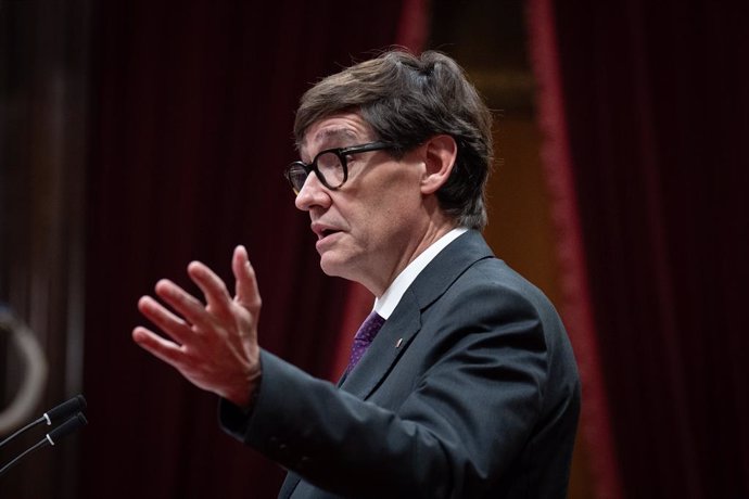 Archivo - El president de la Generalitat, Salvador Illa