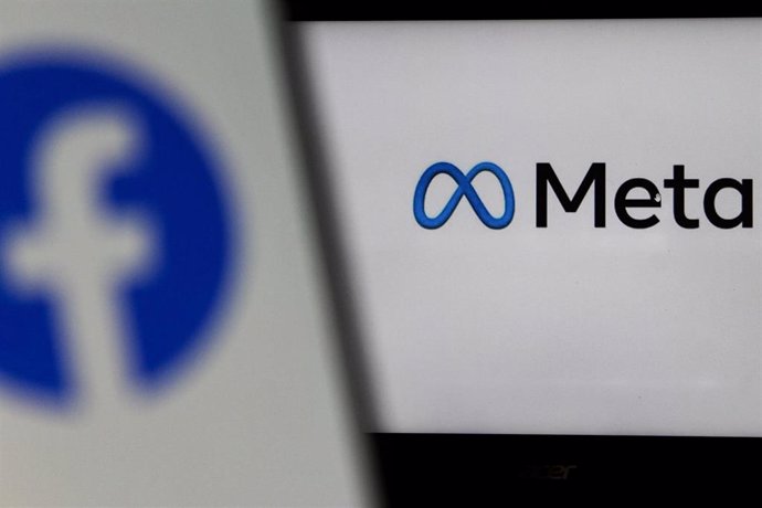 Archivo - Logo de Meta y Facebook.