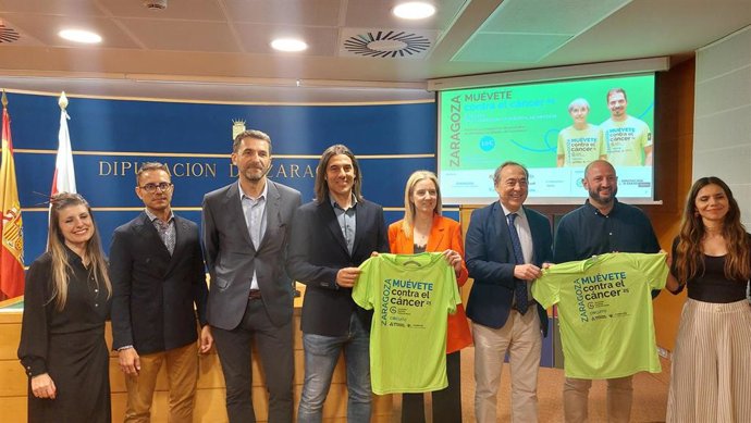 Presentación de las marchas solidarias de la Asociación Española Contra el Cáncer.