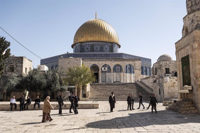 Archivo - La Cúpula de la Roca en la Explanada de las Mezquitas de Jerusalén  