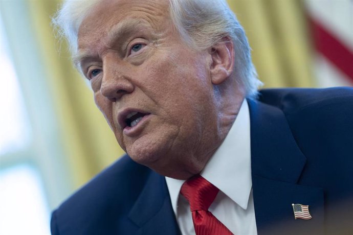 El presidente estadounidense, Donald Trump, en el Despacho Oval