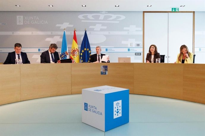 Imaxe do Consello deste luns.