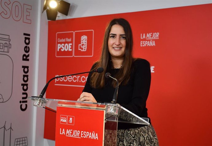 Archivo - La diputada nacional del PSOE por Ciudad Real, Cristina López Zamora