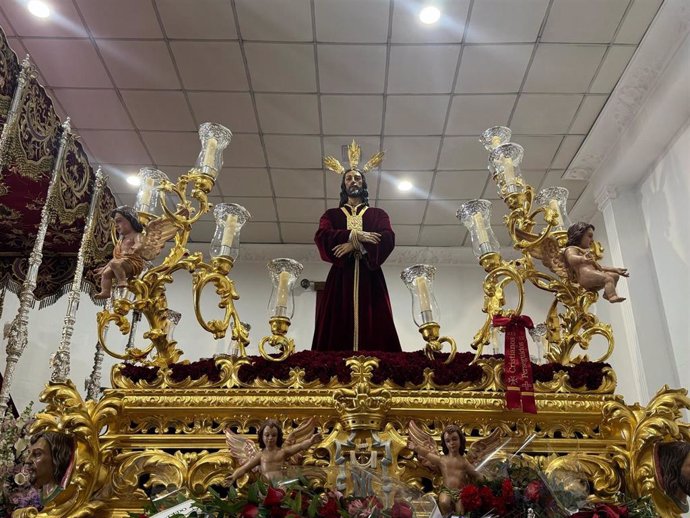 Cristo de la Hermandad del Cautivo de Huelva.