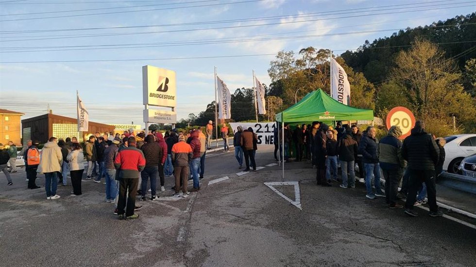 Tercer día de huelga en Bridgestone