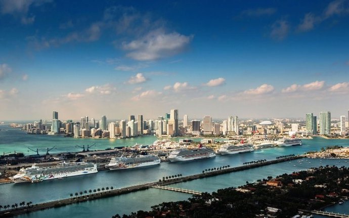 Miami se consolida como la capital mundial de los cruceros con récords de pasajeros y estrenos de terminales