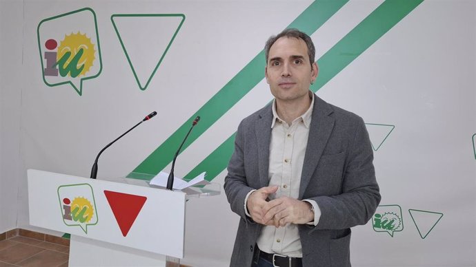El coordinador de IU Andalucía y diputado en el Congreso, Toni Valero,  en una imagen de archivo 