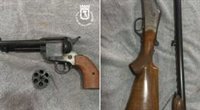 Intervenidas dos armas de fuego sin documentación en un domicilio de Usera tras una discusión de pareja