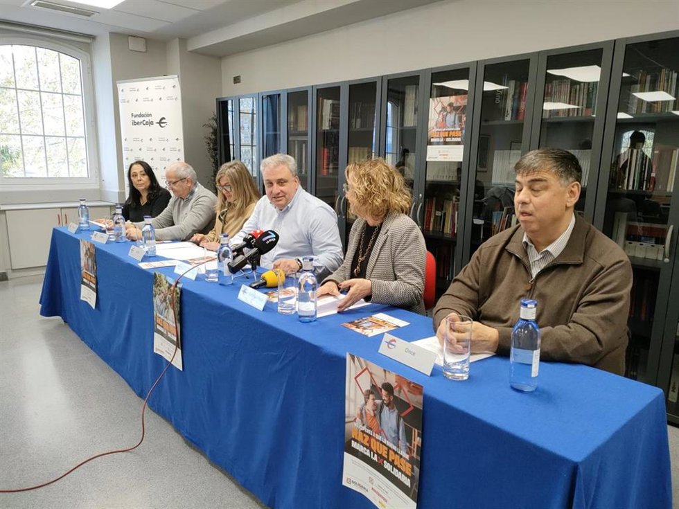Comnparecencia de prensa de la Plataforma del Tercer Sector de La Rioja