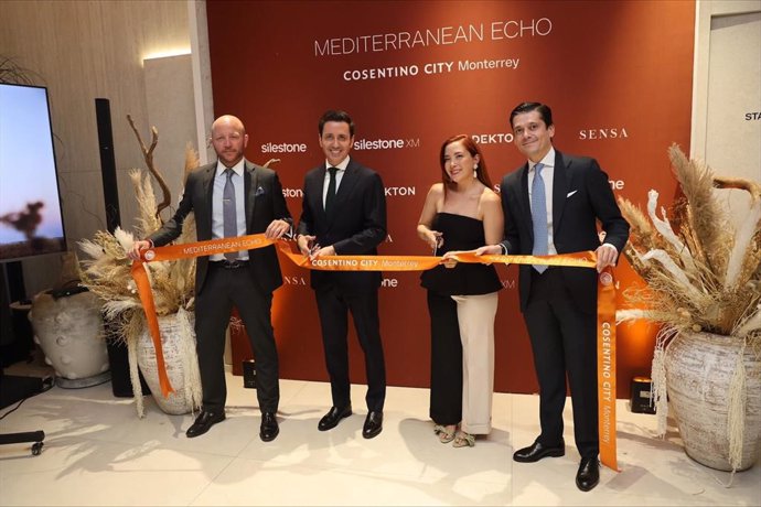 Inauguración del 'Cosentino City Monterrey'.