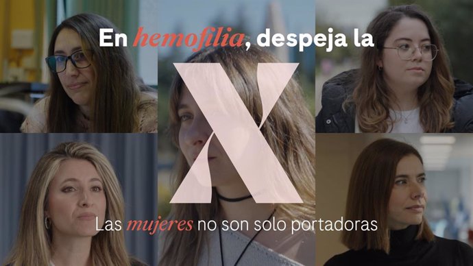 Roche impulsa una campaña para visibilizar la realidad de las mujeres con hemofilia.