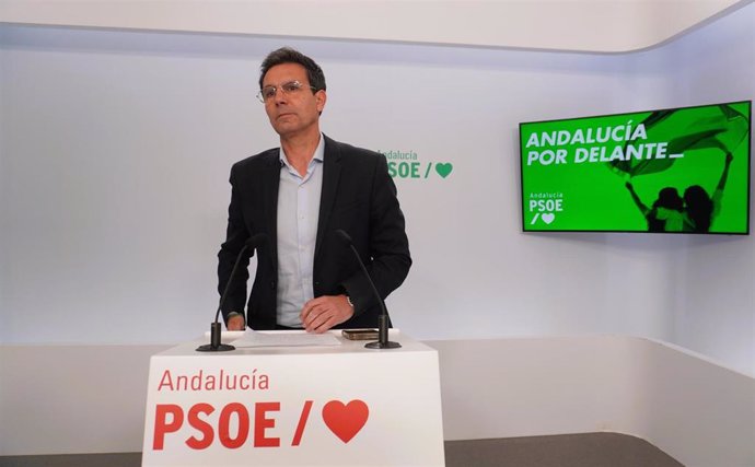 El portavoz del PSOE-A, Francisco Cuenca, en una imagen de archivo.