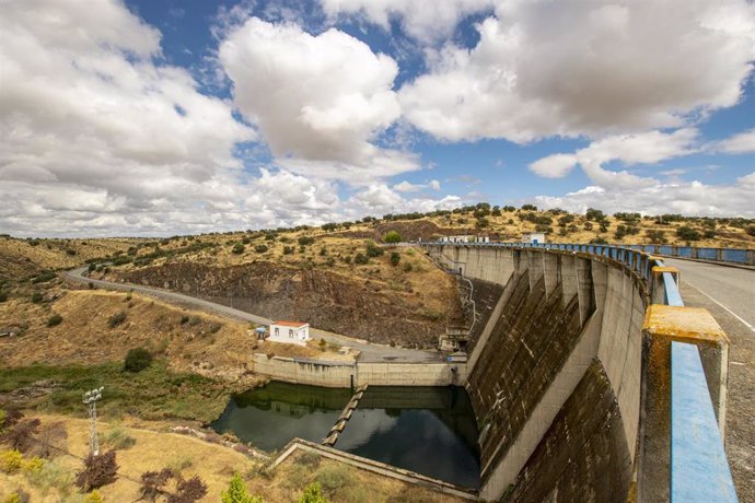 Embalse de La Colada, en la comarca de Los Pedroches.
