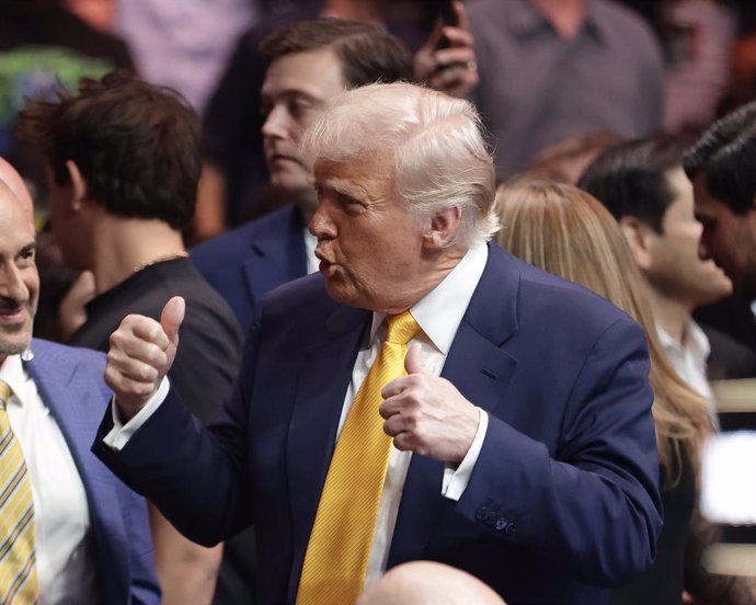 El presidente de Estados Unidos, Donald Trump. 