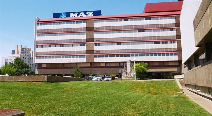 Archivo - Hospital MAZ en Zaragoza.