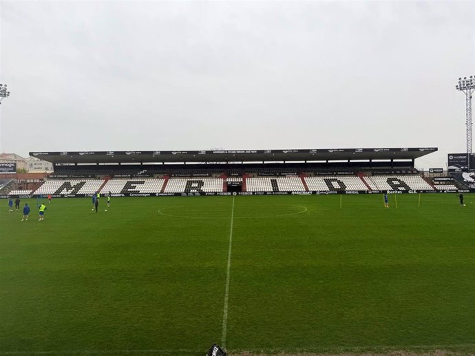 Estadio Romano José Fouto, estadio del Merida AD.