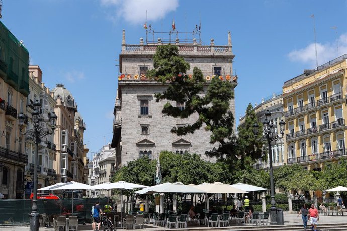 Archivo - Arxiu - Façana del Palau de la Generalitat Valenciana