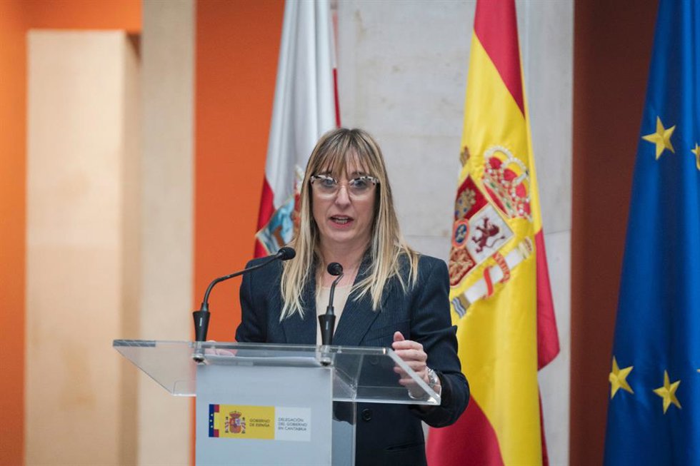 Archivo - La delegada del Gobierno en Cantabria, Eugenia Gómez de Diego