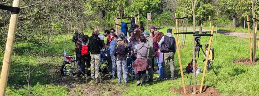 Jornada de anillamiento de aves en la ribera del río Guadaíra