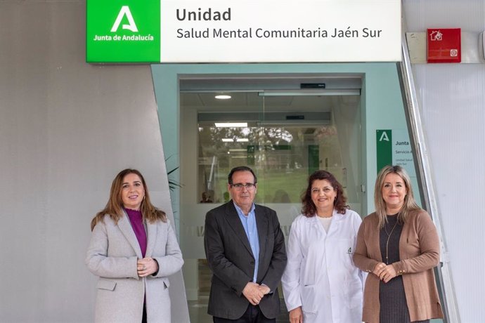 Visita a las nuevas instalaciones de la Unidad de Salud Mental Comunitaria Jaén Sur.