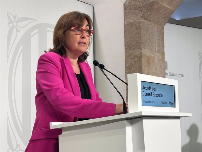 La portaveu del Govern, Sílvia Paneque