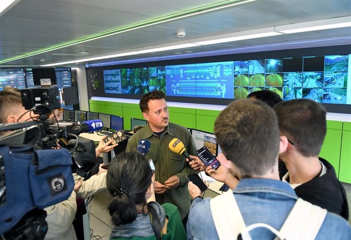 El jefe del área de Movilidad de Andorra, Daniel Boneta